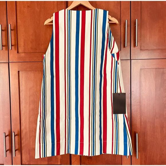 Pomander Place Americana Stripe Kira Dress Sleeveless Mini Size XL NEW - Picture 5 of 8